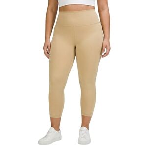 Lululemon Align High Rise‎ Leggings Pants 25" Nulu Prosecco